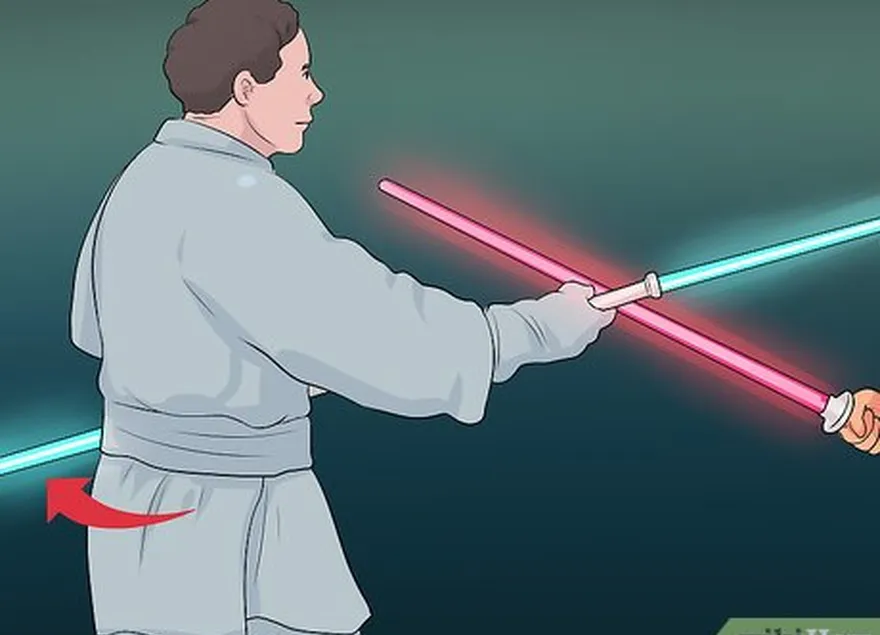 étape 3 comprendre qu'un sabre n'est pas meilleur qu'un sabre laser ordinaire.