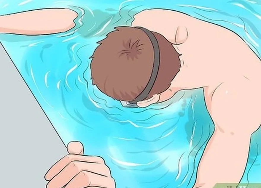 étape 2 entraînez-vous à retenir votre respiration en gardant le visage sous l'eau.