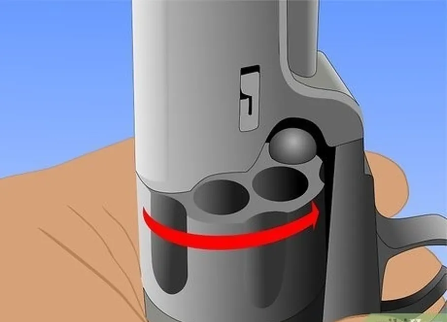 étape 5 faites tourner le barillet.