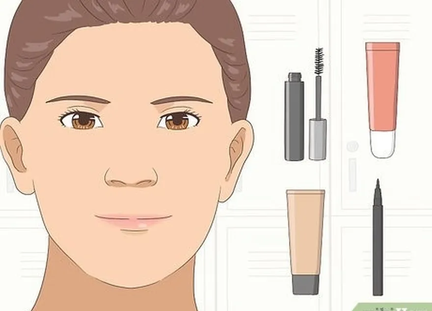 étape 3 : mettez un peu de maquillage si vous aimez en porter.