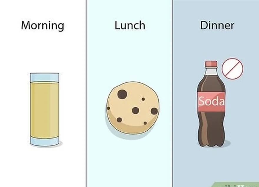 étape 4 supprimez 1 ou 2 aliments riches en calories dans votre journée.