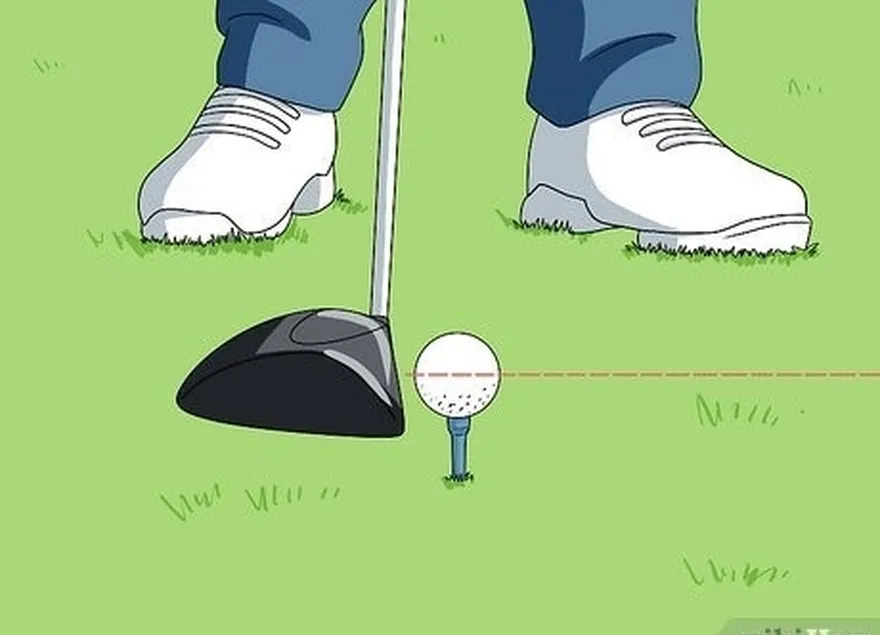 étape 1 vous frappez peut-être la balle trop bas sur votre club de golf.