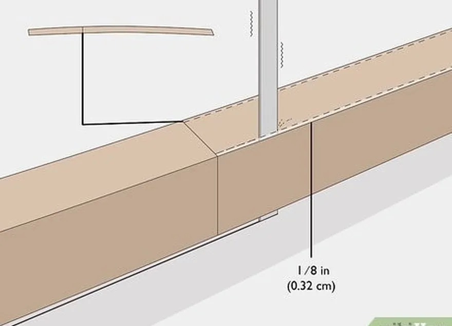 étape 4 coupez 1⁄8 in (0,32 cm) de la lame et arrêtez-vous au niveau du manche.