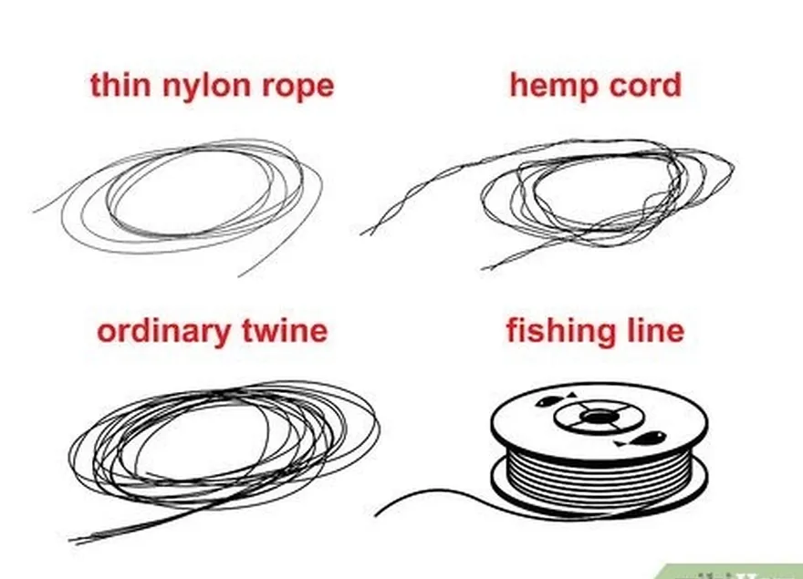 étape 6 choisir une corde d'arc.