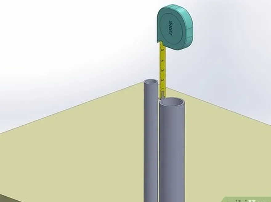 étape 5 coupez le tuyau en pvc de 2,5 cm (1 pouce) en une longueur de 30,5 cm (12 pouces).