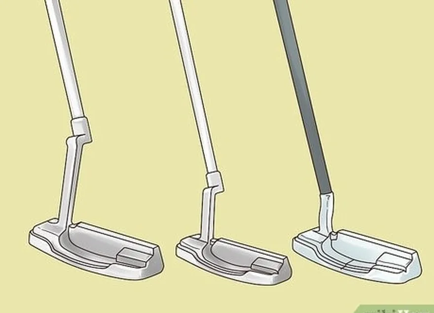 étape 7 essayez un club-fitting personnalisé si vous avez du mal à trouver la bonne longueur de putter.