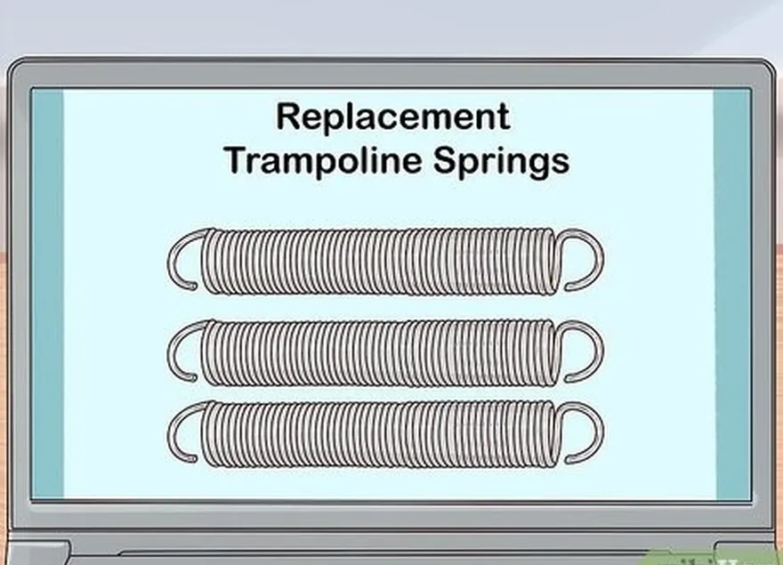 étape 2 obtenez des ressorts de remplacement de la bonne taille en ligne ou dans le commerce.