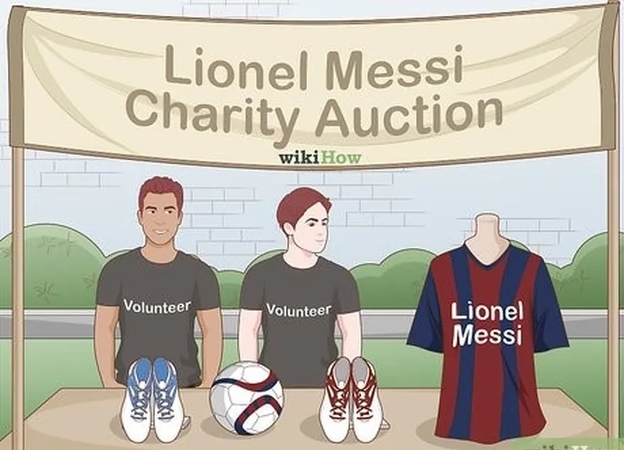 étape 3 aimer ou suivre lionel messi's charities.