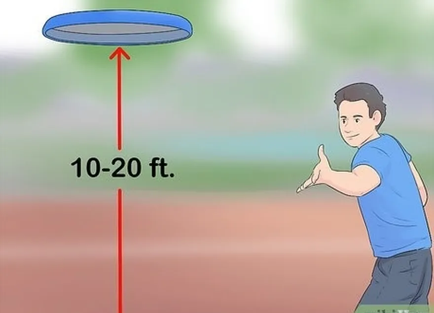 étape 2 travaillez sur un lancer fort et plat pour une distance maximale sur votre revers.