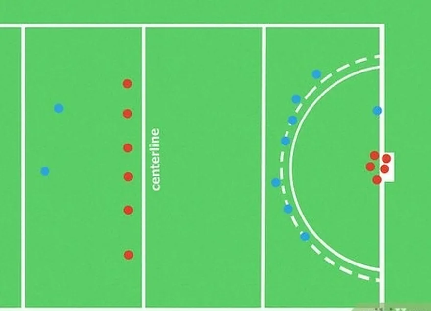 étape 3 tirer un corner court lorsqu'une faute est commise à l'intérieur de la zone de tir.