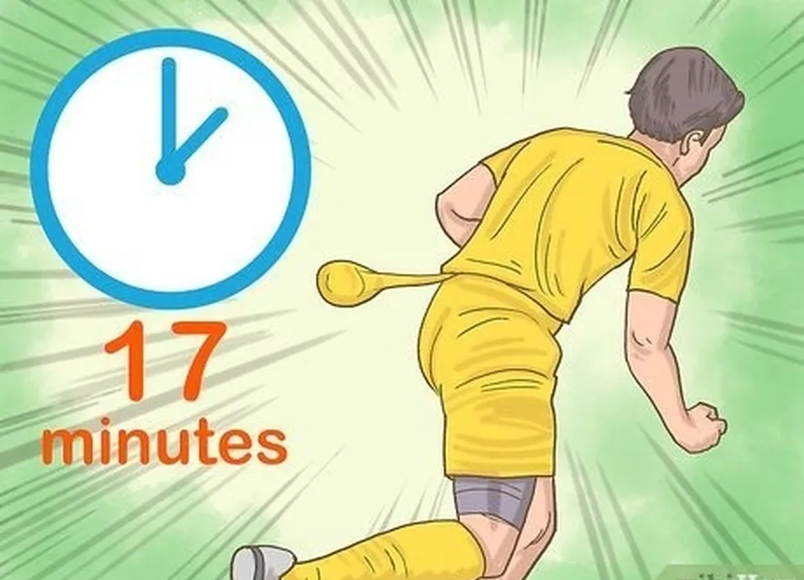 étape 8 relâchez le ballon au bout de 17 minutes.