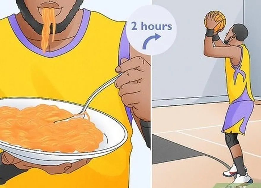 le basket-ball demande beaucoup d'énergie, ce que les glucides fournissent.