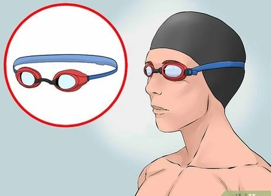 étape 3 achetez de bonnes lunettes de natation qui ne fuiront pas.