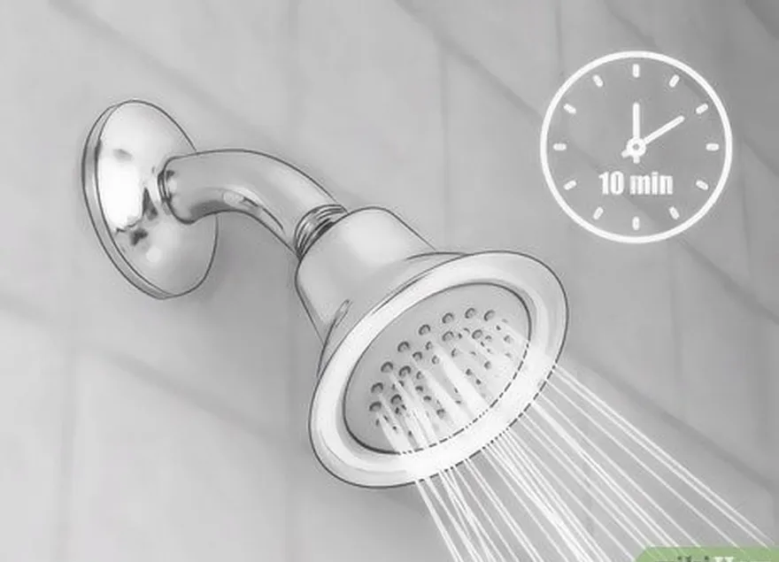 étape 7 prenez une douche froide.