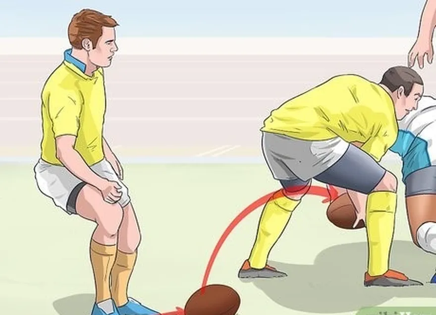 étape 4 utilisez vos pieds pour faire rouler le ballon en arrière.