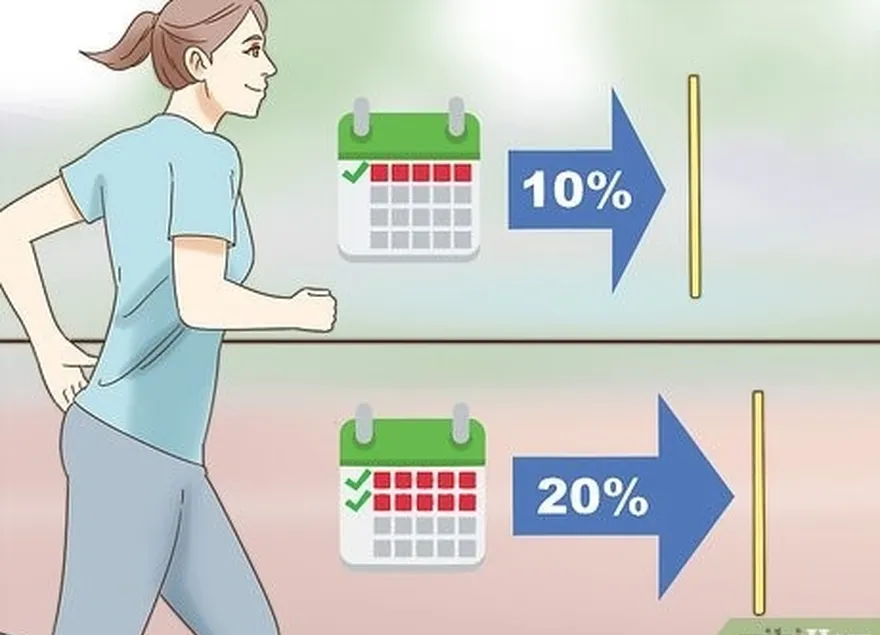 étape 4 augmentez vos distances de 10 à 20 % par semaine pendant environ 10 semaines.