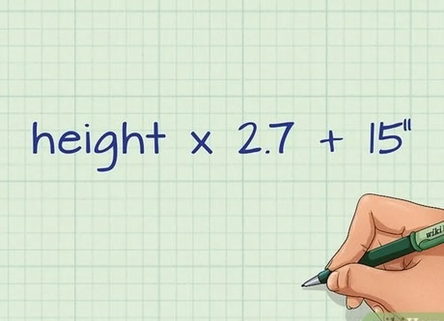 étape 3 multipliez votre taille en pouces par 2,7, puis ajoutez 15. to= get= a= good= approximation= of= classic= touring= skis.=