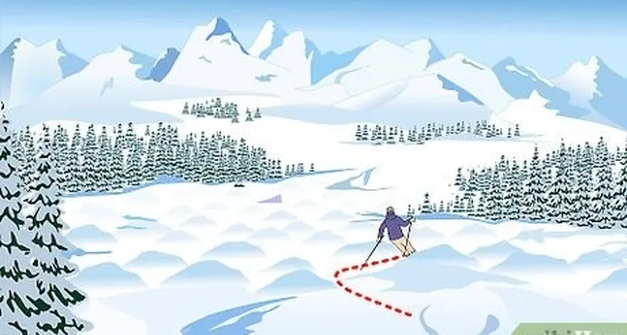 étape 2 essayez de skier les bosses...