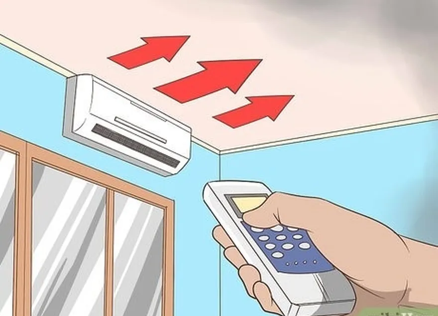 étape 1 allumez l'air conditionné si vous en avez un.