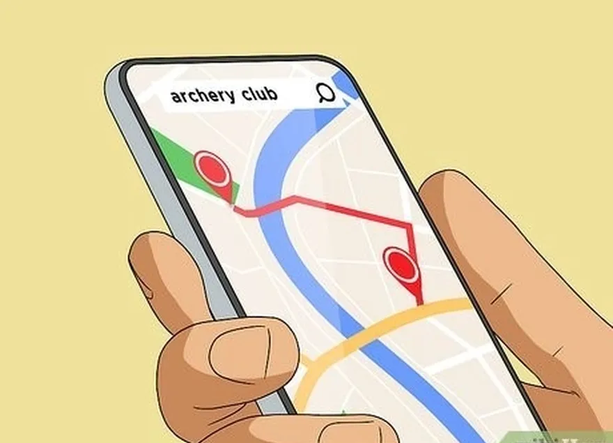 étape 1 recherchez des clubs de tir à l'arc près de chez vous.