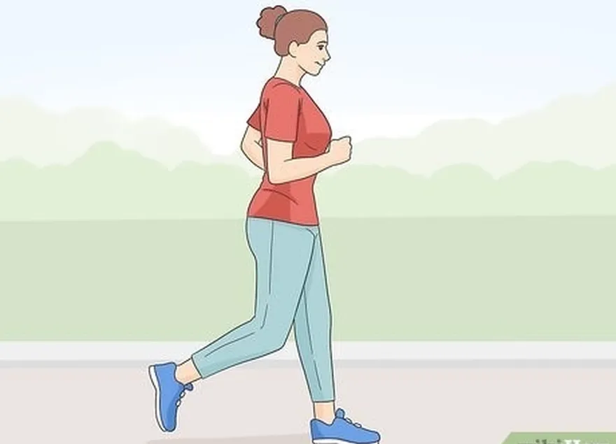 étape 4 entraînez-vous à bien vous tenir pendant le jogging.