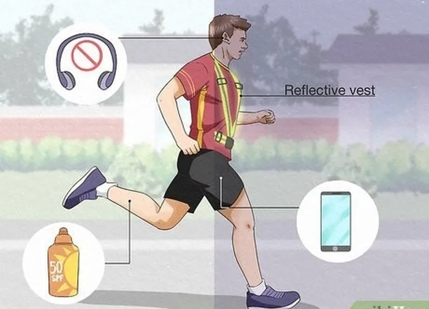 recherchez des endroits bien éclairés et faites-vous accompagner sur les pistes de jogging.