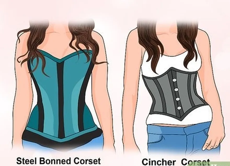 étape 2 connaître la différence entre un corset à armature métallique et un cintre.