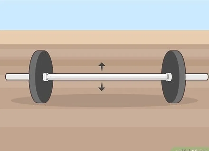 étape 4 essayez d'utiliser une grosse barre pour rendre la barre plus difficile à tenir.