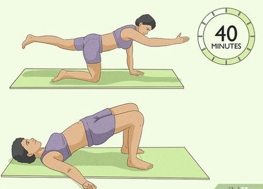 étape 2 détendez les muscles du plancher pelvien deux fois par jour.