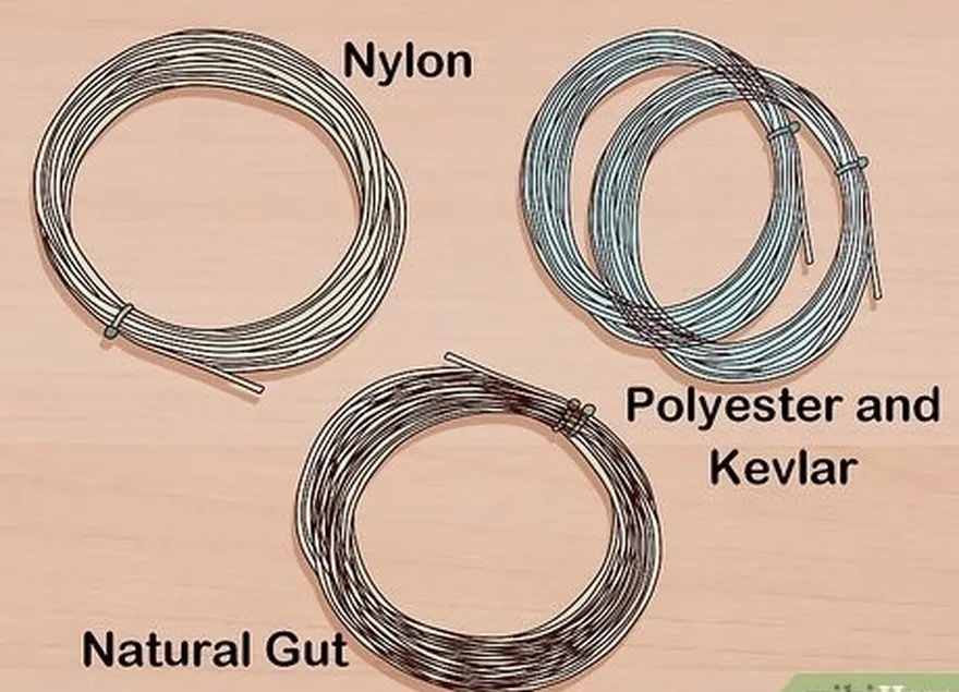 étape 2 utilisez différents cordages.