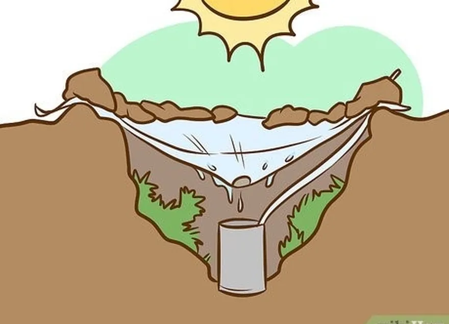 étape 3 construire un alambic solaire.