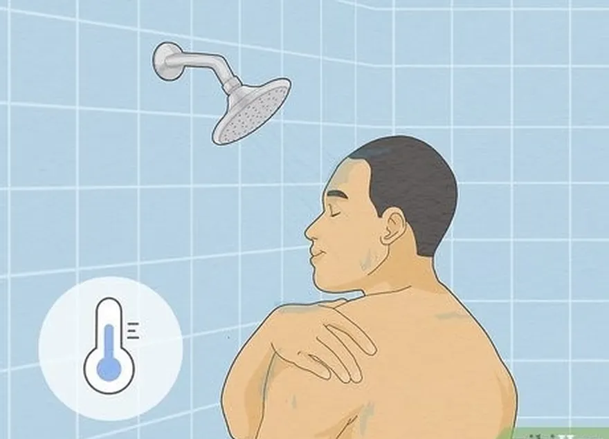 étape 6 prenez une douche froide d'une durée de 1 à 3 minutes, ce qui est plus facile.