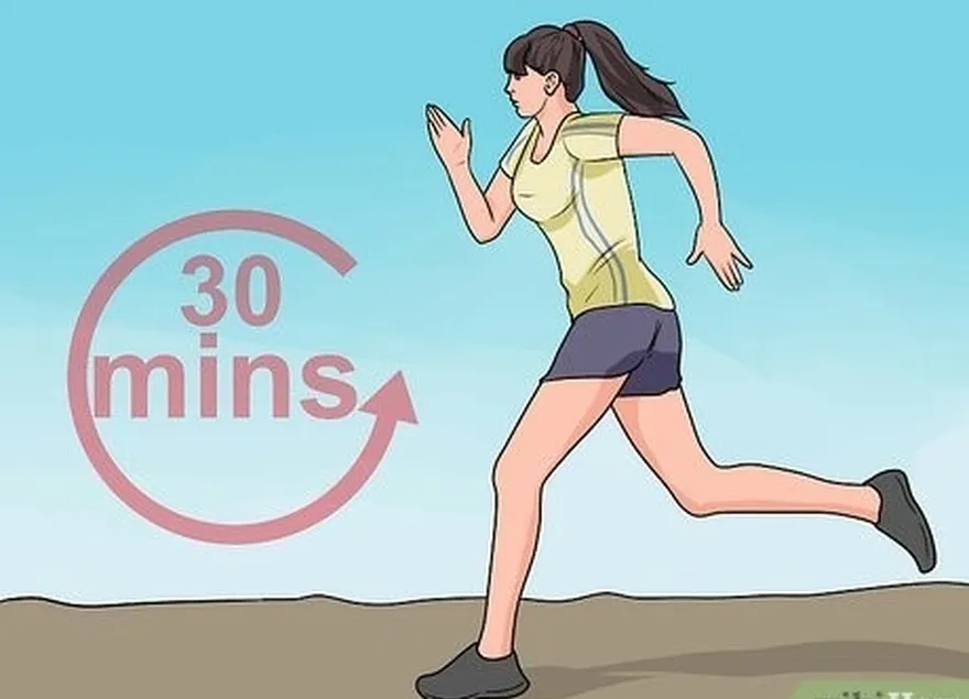 étape 1 s'astreindre à une séance d'entraînement cardio sur une longue distance.