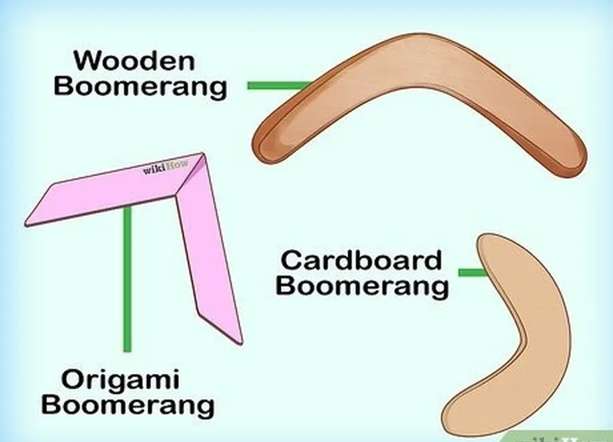 étape 1 achetez un boomerang de haute qualité.