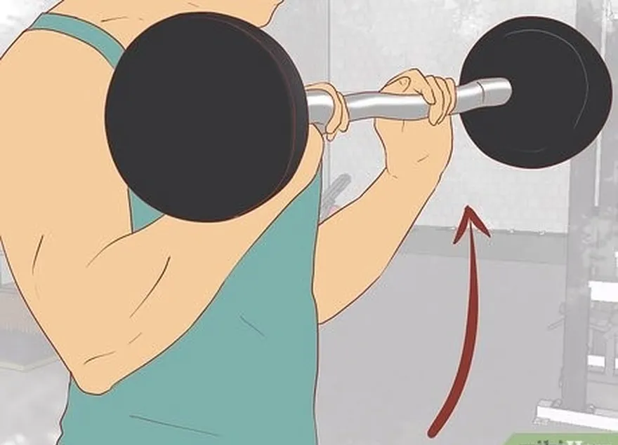 étape 1 concentrez-vous sur les triceps et les muscles de l'avant-bras.