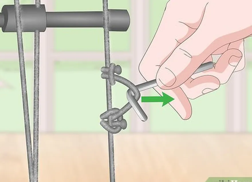 étape 1 : serrez votre boucle en d à l'aide d'une clé hexagonale.