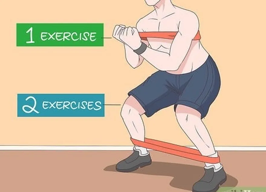 étape 7 faites 2 exercices de résistance pour le bas du corps pour 1 exercice pour le haut du corps.