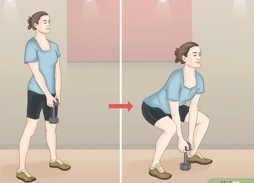 étape 5 effectuez des squats.