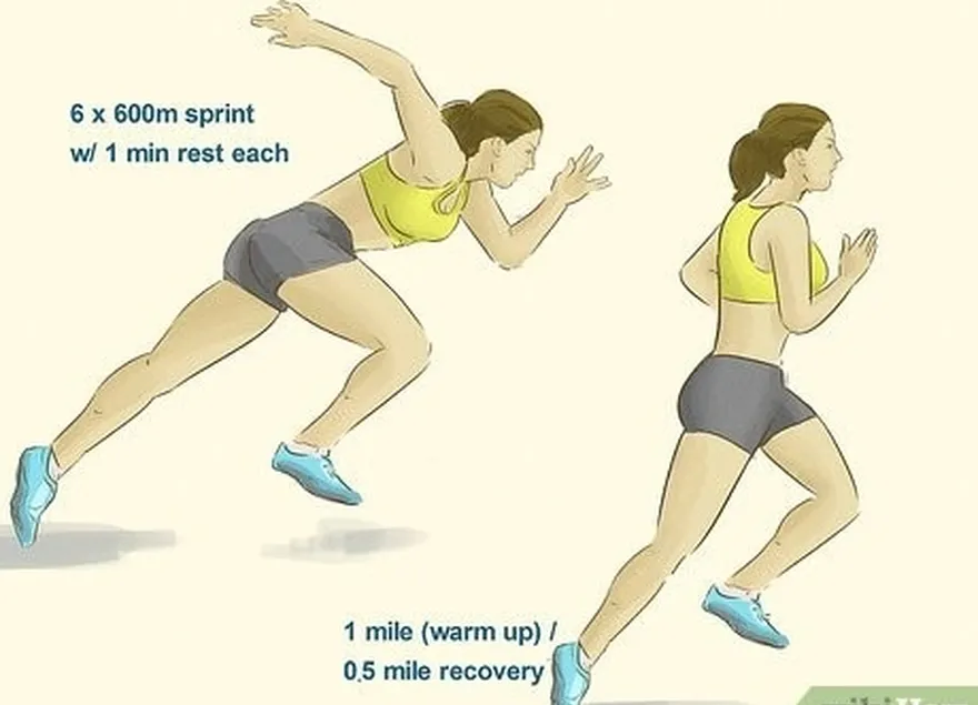 étape 1 effectuez un entraînement par intervalles 2 à 3 fois par semaine.