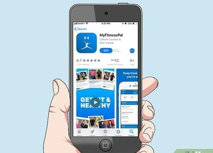 étape 4 utilisez une application de fitness pour vous aider à atteindre vos objectifs.