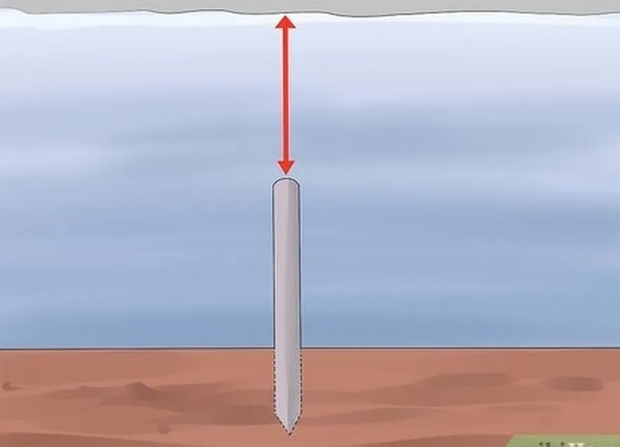 étape 6 envelopper l'ancre avec du fil de fer.