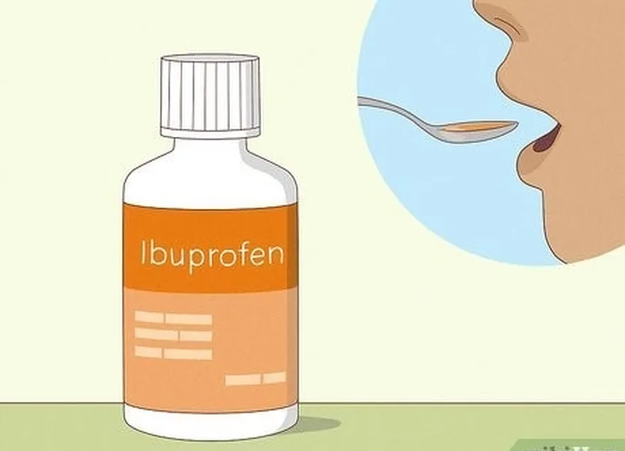 étape 2 donnez à votre enfant de l'acétaminophène ou de l'ibuprofène pour soulager la douleur.