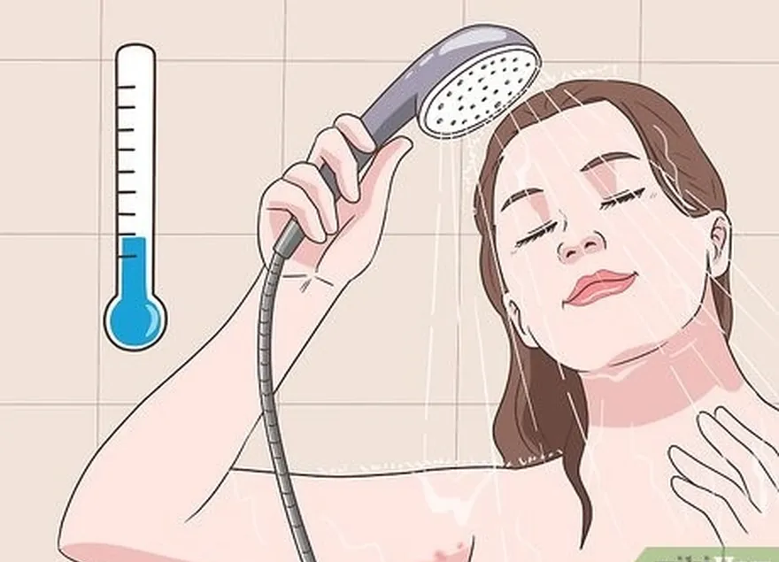 étape 1 prendre une douche froide...