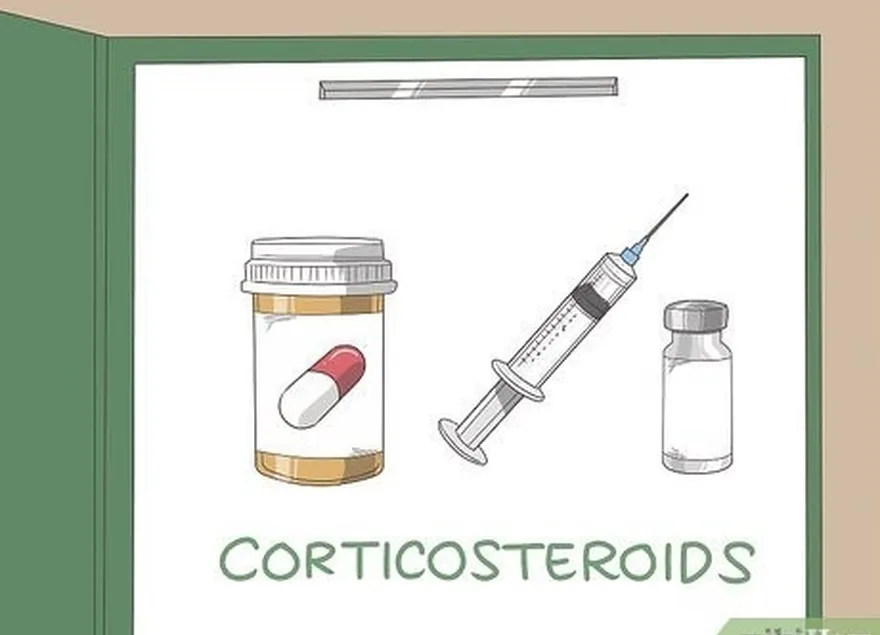 étape 3 discuter des corticostéroïdes pour certaines piqûres.