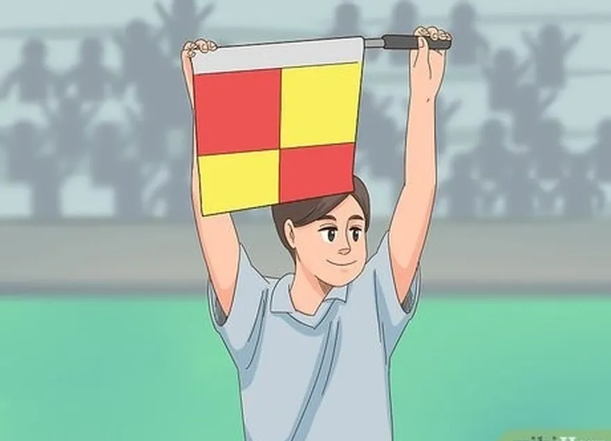 étape 4 observez les arbitres de touche tracer un rectangle pour un remplacement.