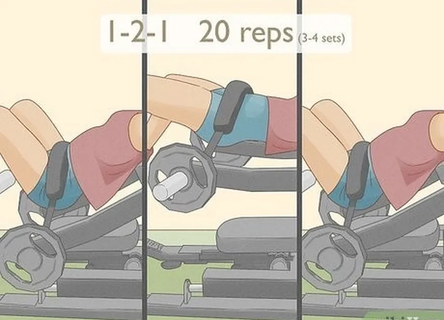 étape 10 essayez d'effectuer 3 à 4 séries de 20 à 25 répétitions chacune.