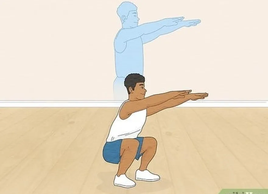 étape 3 squats :