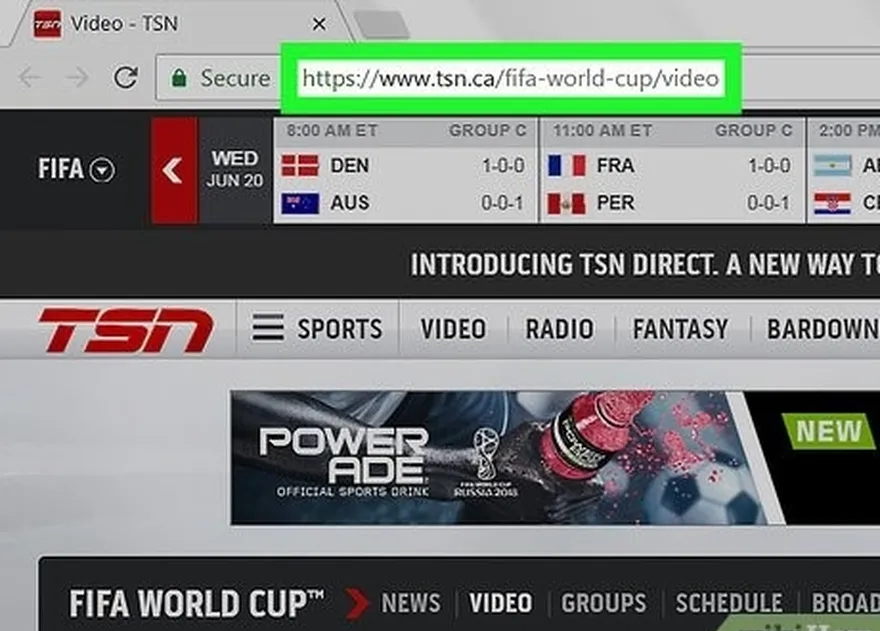 étape 4 regardez au canada.