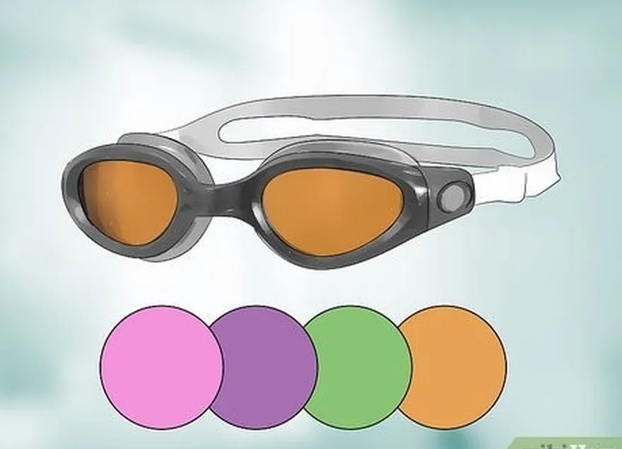 étape 4 essayez une paire de lunettes à verres colorés pour améliorer votre visibilité à l'intérieur.