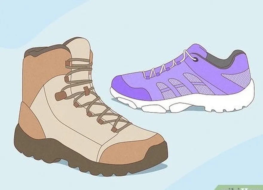 les chaussures résistantes à l'eau et dotées d'une bonne adhérence vous aident sur tous les terrains.